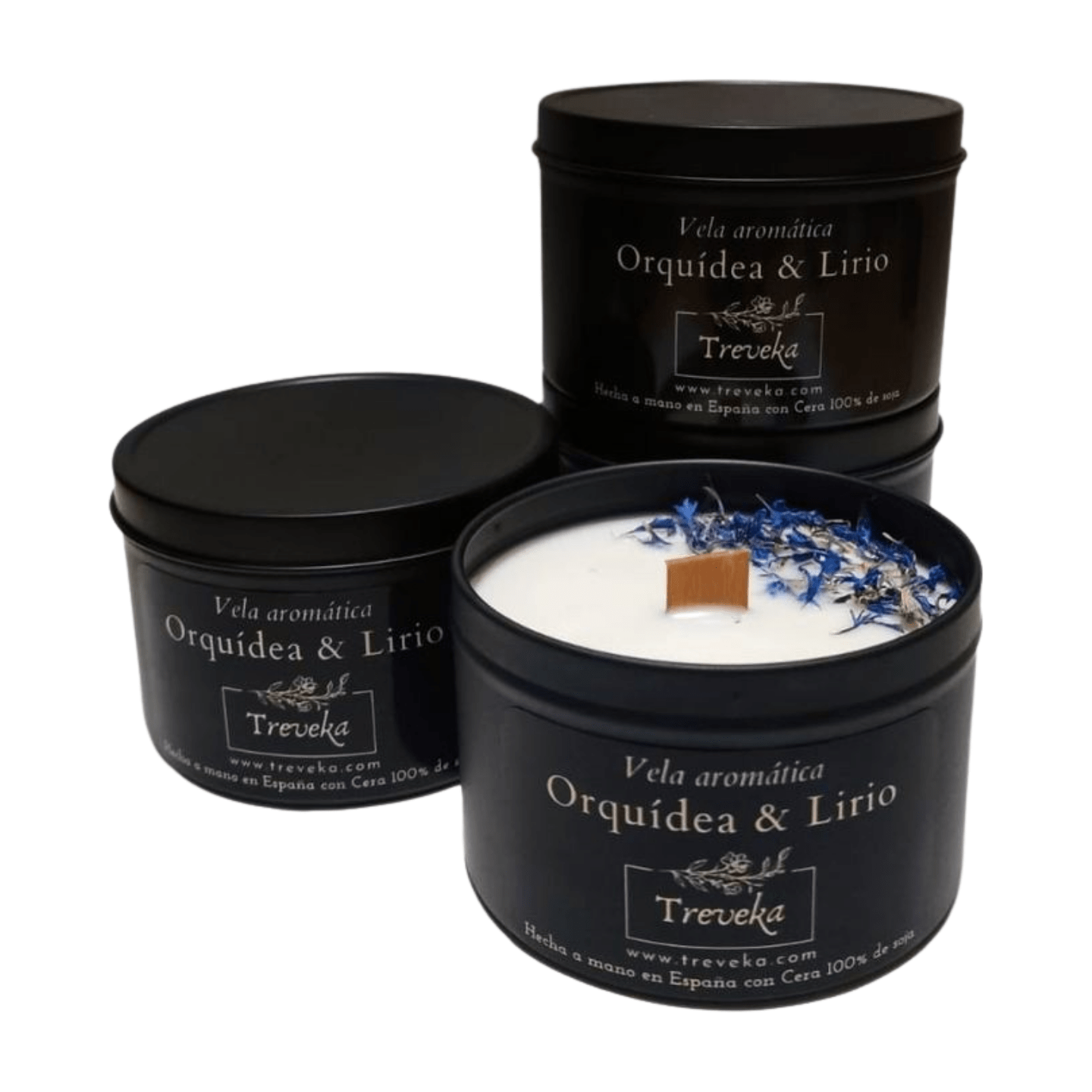 Orquidea y Lirio 1-min Vela aromática Orquídea & Lirio