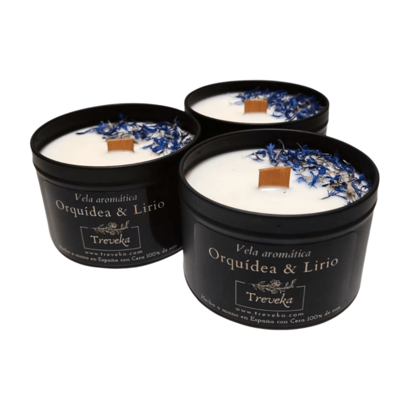 Orquidea y Lirio 3-min Vela aromática Orquídea & Lirio